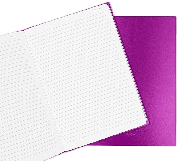 Блокнот Caran d'Ache Colormat-X середній в лінію фіолетовий