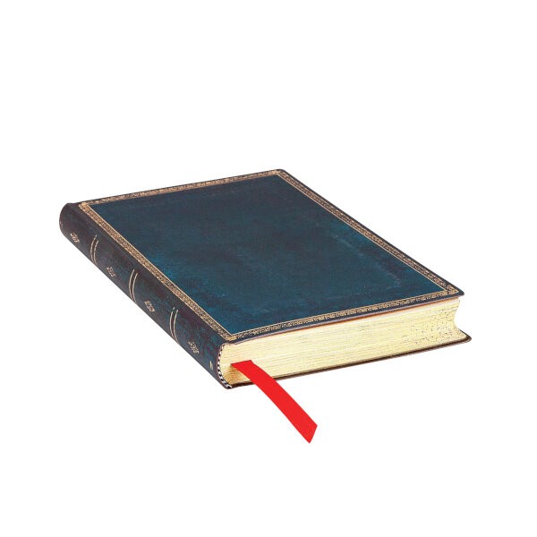 Блокнот Paperblanks Стара Шкіра Синій Каліпсо Flexi кишеньковий 9,5 х 14 см в лінію