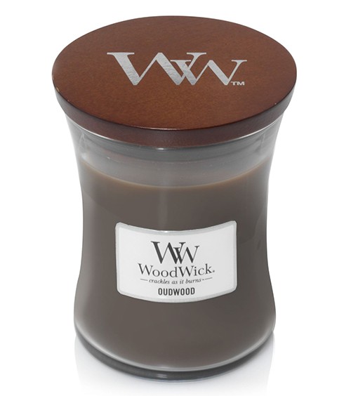 Ароматична свіча WoodWick Medium Oudwood 275 г 