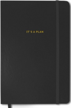 Планер Gifty It's A Plan чорний А5 13 х 19 см 