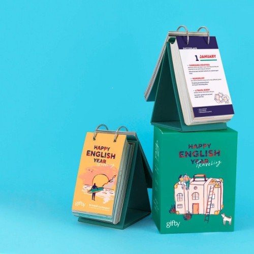 Календар Gifty Traveling англійська мова