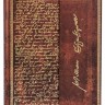 Блокнот Paperblanks Манускрипти Шекспір великий 18 х 23 см в лінію