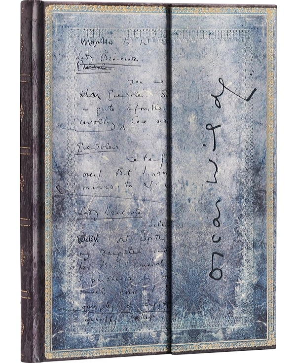 Блокнот Paperblanks Манускрипт Оскар Уайльд великий 18 х 23 см в лінію