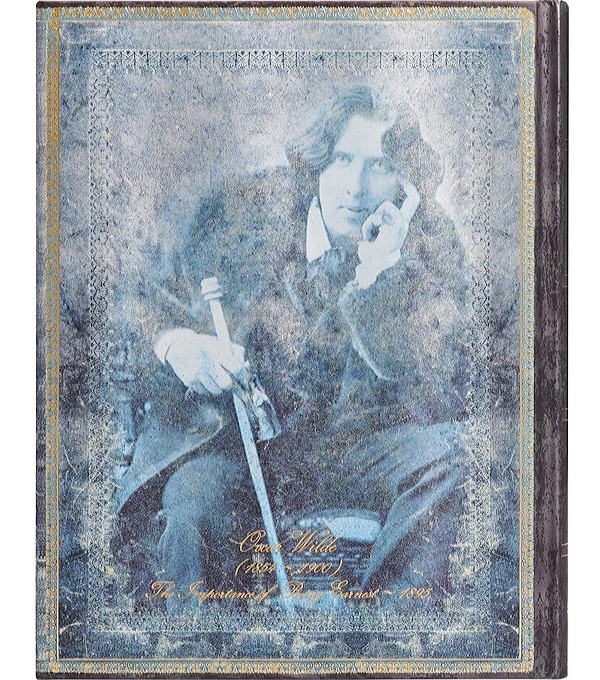Блокнот Paperblanks Манускрипт Оскар Уайльд великий 18 х 23 см в лінію