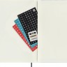 Щомісячник Moleskine на 2025 рік великий 19 х 25 см чорний м'який