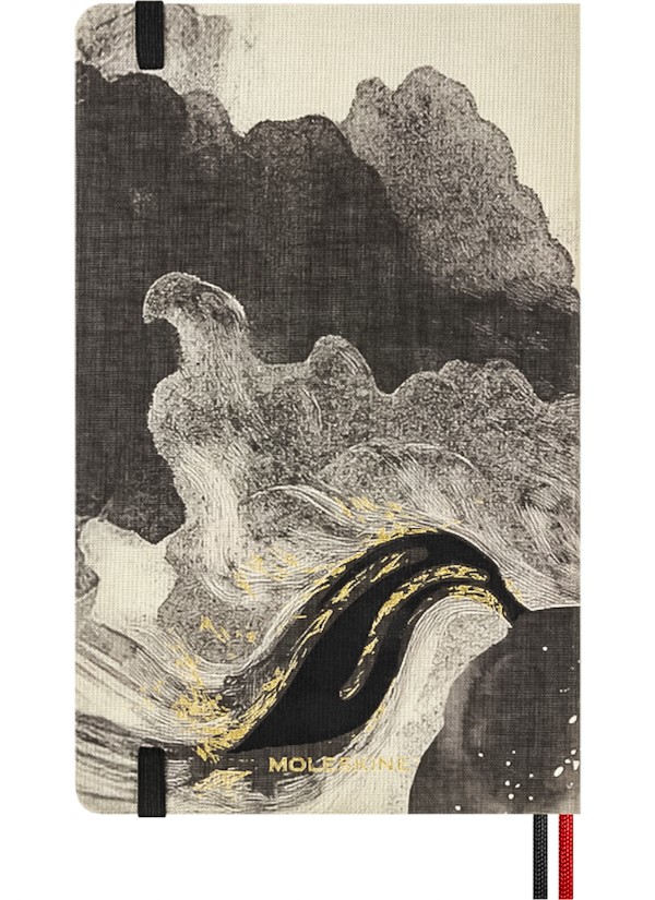 Блокнот Moleskine Year of the Horse середній 13 х 21 см в лінію сірий