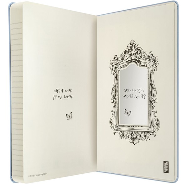 Щоденник Moleskine Alice на 2027 рік середній 13 х 21 см блакитний