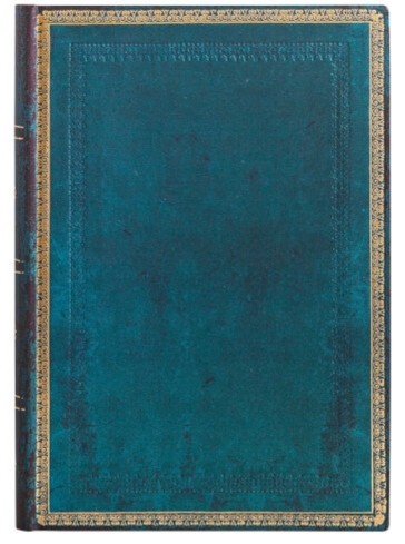 Блокнот Paperblanks Стара Шкіра Синій Каліпсо Flexi середній 13 х 18 см в лінію
