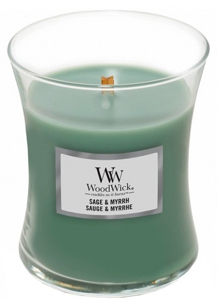 Ароматична свіча WoodWick Medium Sage & Myrrh 275 г