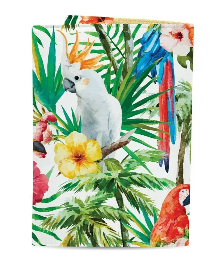 Обкладинка для паспорта Just Cover Тропічні Пташки