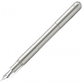Чорнильна ручка Kaweco Supra Stainless Steel сталева перо EF (екстра-тонке)