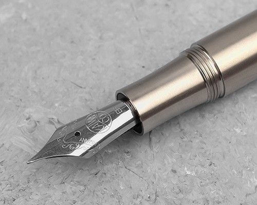 Чорнильна ручка Kaweco Supra Stainless Steel сталева перо EF (екстра-тонке)