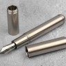 Чорнильна ручка Kaweco Supra Stainless Steel сталева перо EF (екстра-тонке)