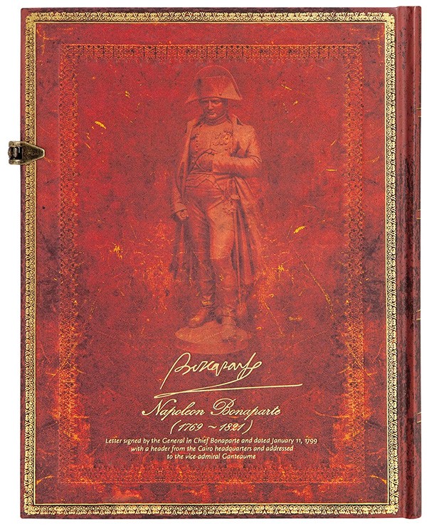Блокнот Paperblanks Манускрипти Наполеон великий 18 х 23 см в лінію