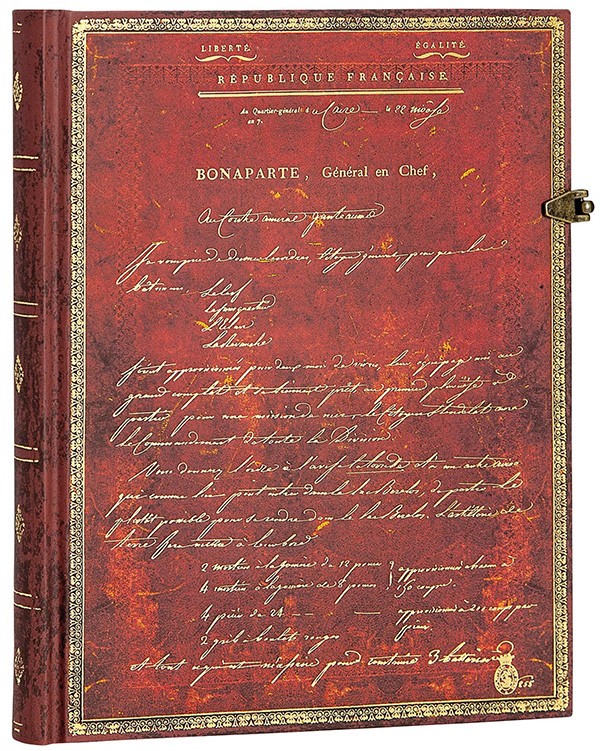 Блокнот Paperblanks Манускрипти Наполеон великий 18 х 23 см в лінію