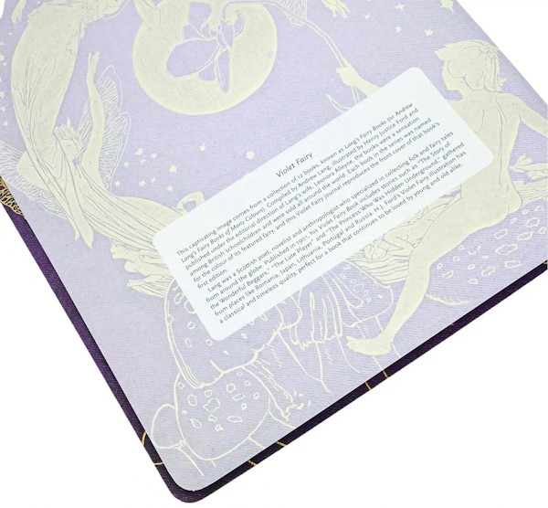 Зошит Paperblanks Cahier Фіолетова Фея 21 х 29,7 см нелінований