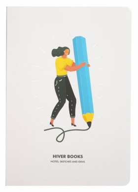 Скетчбук Hiver Books Girl A5 72 сторінки