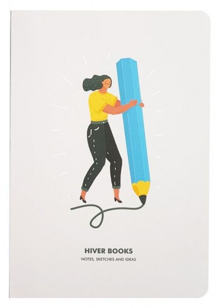 Скетчбук Hiver Books Girl A5 72 сторінки