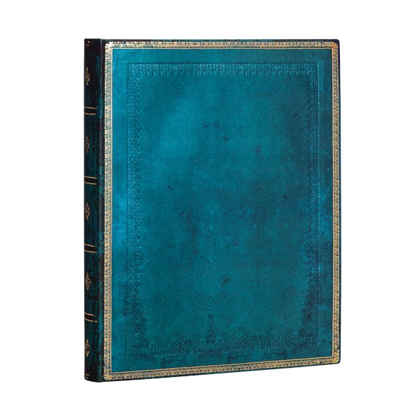 Блокнот Paperblanks Стара Шкіра Синій Каліпсо Flexi великий 18 х 23 см в лінію