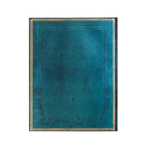 Блокнот Paperblanks Стара Шкіра Синій Каліпсо Flexi великий 18 х 23 см в лінію