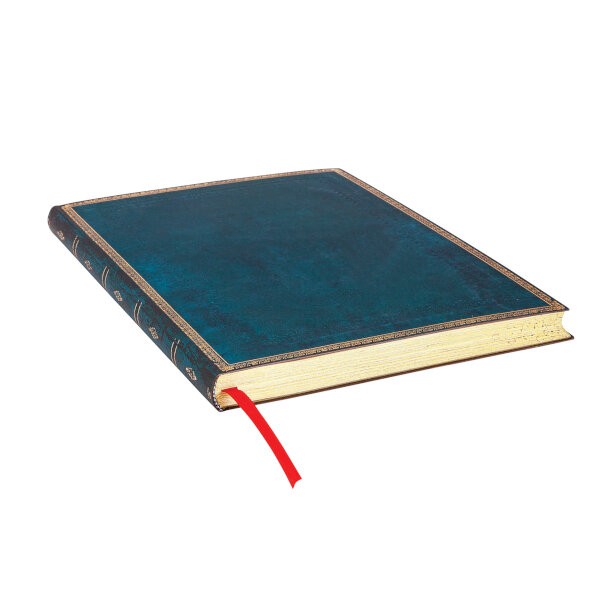 Блокнот Paperblanks Стара Шкіра Синій Каліпсо Flexi великий 18 х 23 см в лінію