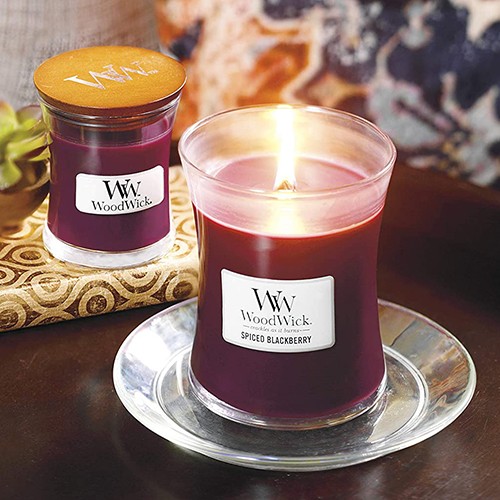 Ароматична свіча WoodWick Medium Spiced Blackberry 275 г