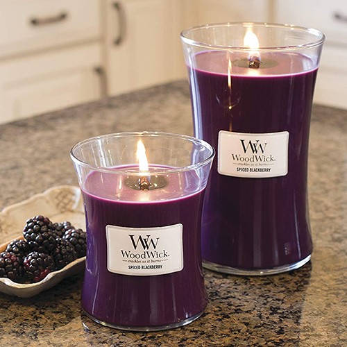 Ароматична свіча WoodWick Medium Spiced Blackberry 275 г