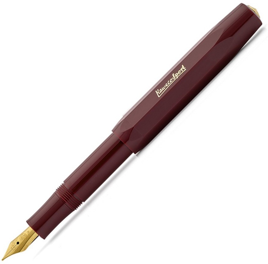 Чорнильна ручка Kaweco Classic Sport бордова перо M (середнє)