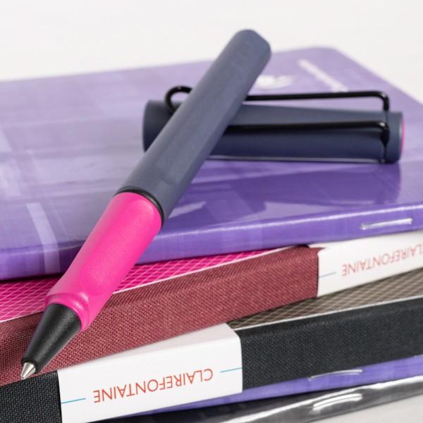 Ролерна ручка Lamy Safari Pink Cliff рожево-сутінкова синя 1,0 мм