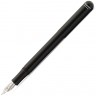 Чорнильна ручка Kaweco Liliput Black чорна алюміній перо M (середнє)