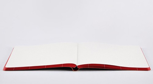 Блокнот Nuuna Break The Grid Red 16,5 x 22 см лініювання асорті