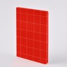 Блокнот Nuuna Break The Grid Red 16,5 x 22 см лініювання асорті