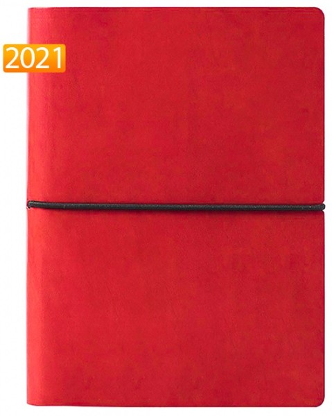 Щоденник Ciak на 2021 рік великий червоний
