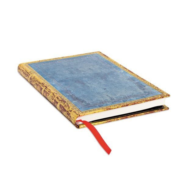 Блокнот Paperblanks Стара Шкіра Блакитний середній 13 х 18 см в лінію
