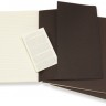 Набір зошитів Moleskine Cahier великий 19 х 25 см в лінію коричневий 