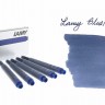 Набір чорнильних картриджів Lamy T10 темно-синій 5 штук