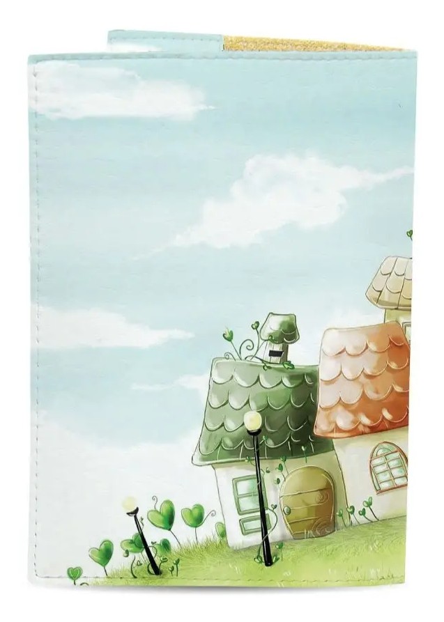 Обкладинка для паспорта Just Cover Чарівні Будиночки