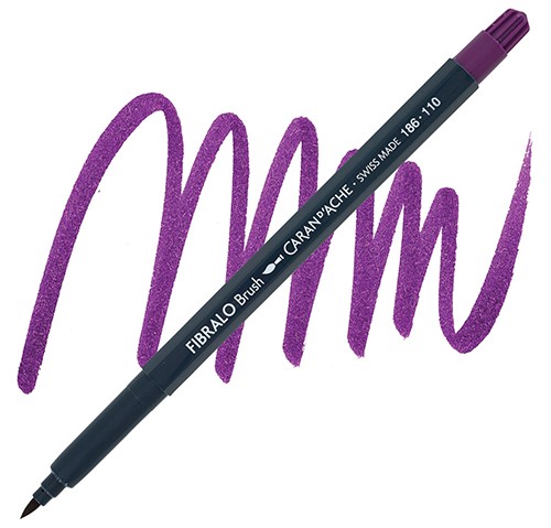 Набір акварельних брашпенів Caran d'Ache Fibralo 10 штук