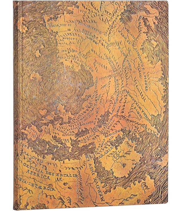 Блокнот Paperblanks Глобус Ханта Ленокса Flexi великий 18 х 23 см в лінію