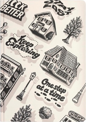 Скечбук Caran d'Ache x Rylsee середній нелінований білиий