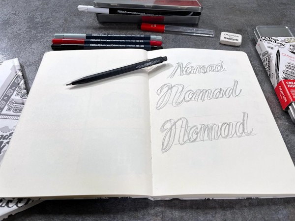 Скечбук Caran d'Ache x Rylsee середній нелінований білиий