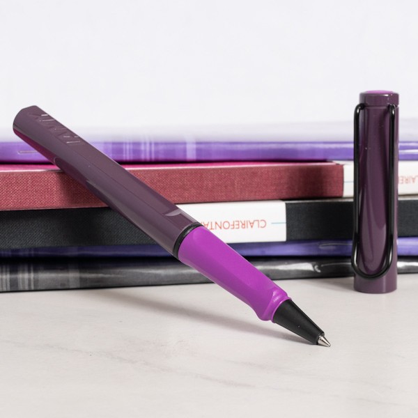 Ролерна ручка Lamy Safari Violet Blackberry фіолетово-ожинова 1,0 мм