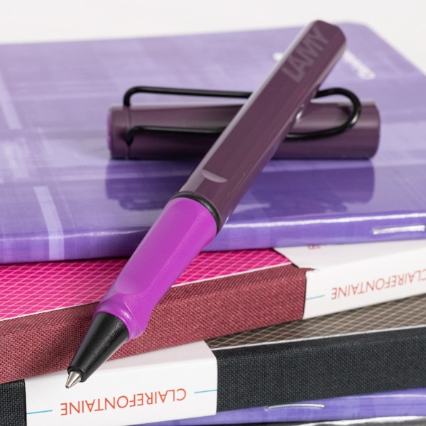 Ролерна ручка Lamy Safari Violet Blackberry фіолетово-ожинова 1,0 мм