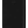 Щотижневик з місцем для записів Moleskine на 2025 рік великий 19 х 25 см чорний