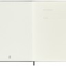 Щотижневик з місцем для записів Moleskine на 2025 рік великий 19 х 25 см чорний
