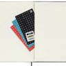 Щотижневик з місцем для записів Moleskine на 2025 рік великий 19 х 25 см чорний