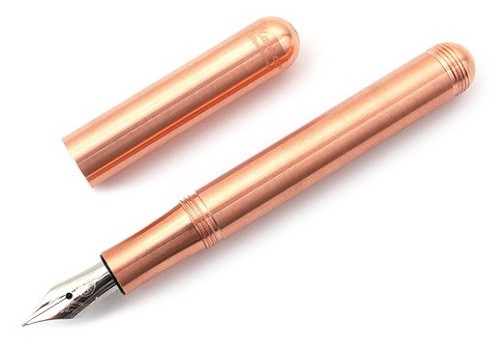 Чорнильна ручка Kaweco Liliput Copper мідь перо M (середнє)