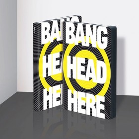 Блокнот Nuuna Graphic Bang Head Here 16,5 x 22 см в точку