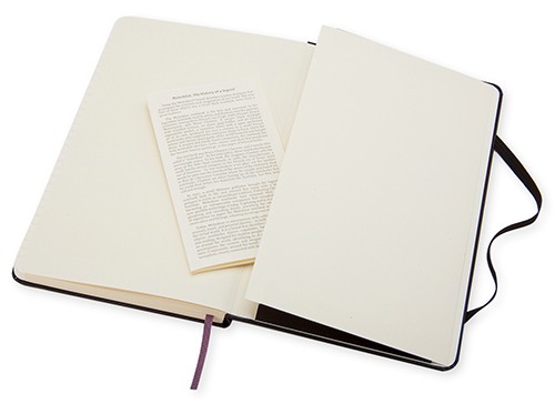 Блокнот Moleskine Classic 9 х 14 см в лінію чорний м'який