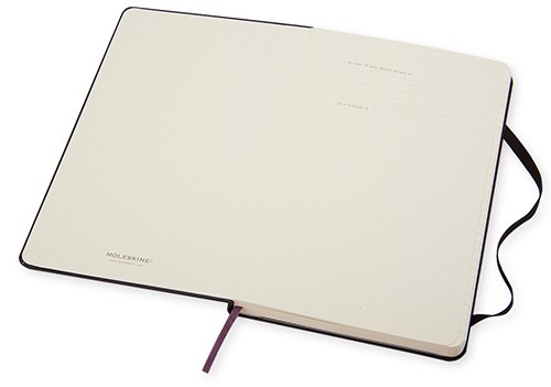 Блокнот Moleskine Classic 9 х 14 см в лінію чорний м'який